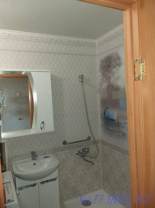Сантехника, пәтерді жөндеу, ванна бөлмесін жөндеу.  кенді - изображение 6