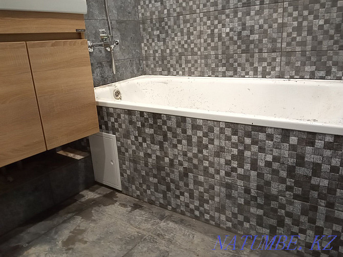 Bathroom renovation. tiler Astana - photo 2