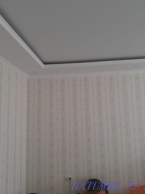 Turnkey apartment renovation tiles, gesso, wallpaper, laminate, doors, Almaty - photo 5