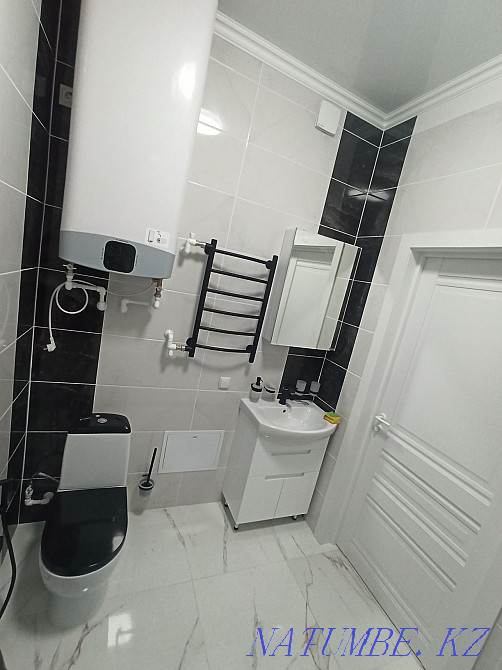 Ремонт квартир. Ванных комнат. Косметический и ремонт под ключ. Нуркен - изображение 1