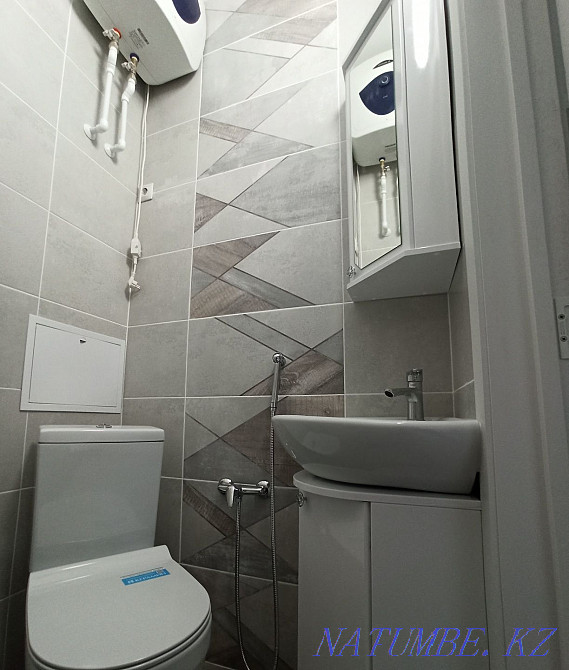 Ремонт квартир. Ванных комнат. Косметический и ремонт под ключ. Нуркен - изображение 6