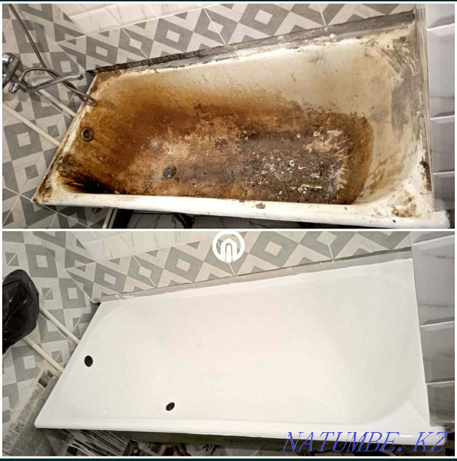 WARRANTY Restoration Repair Renovation Painting Restoration of Bathtubs Shymkent - photo 1