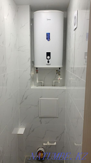 Quickly and clearly turnkey bathroom and toilet! Pavlodar - photo 8