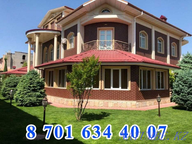 Repair and decoration of apartments, houses. Construction team. We build houses. Shymkent - photo 1
