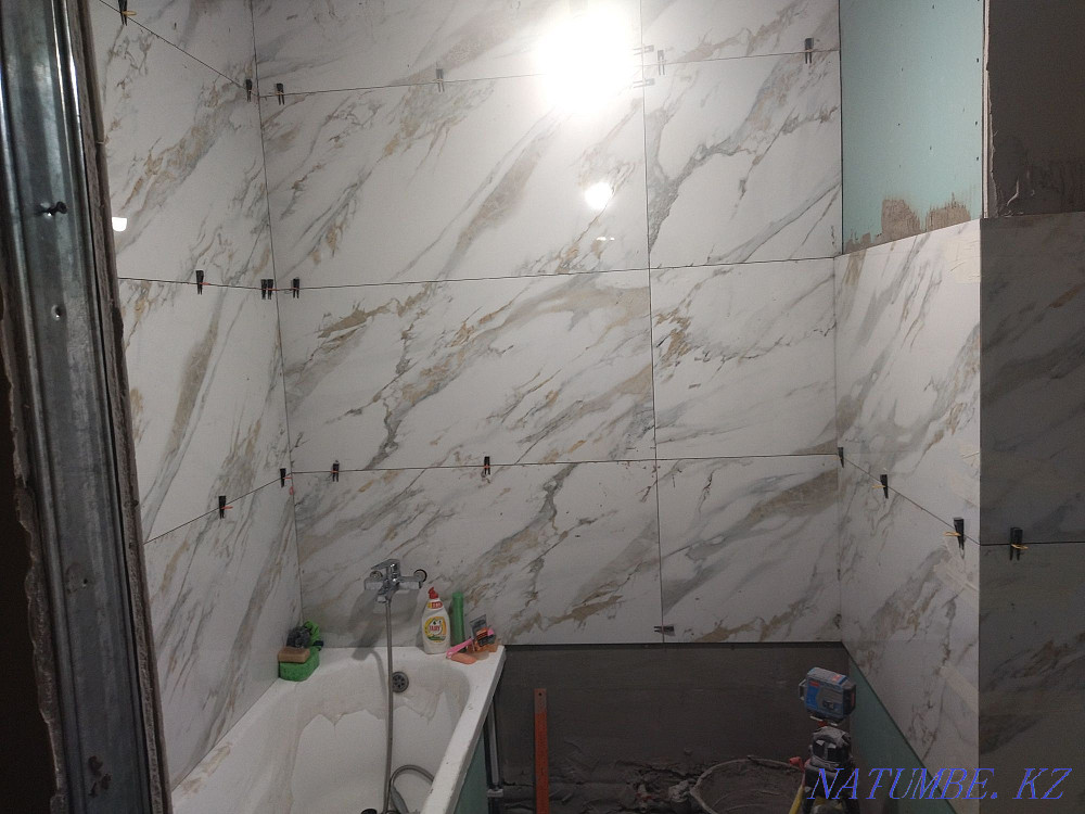 Укладка плитки. Кафельщик. 45 градусов Алматы - изображение 4