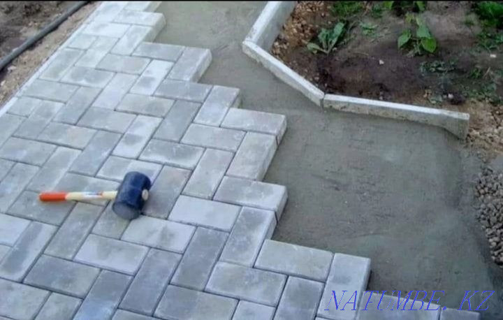 Мастер по укладку кафелья и брусчатки, керомагранит на цокол, мозайка Шымкент - изображение 7