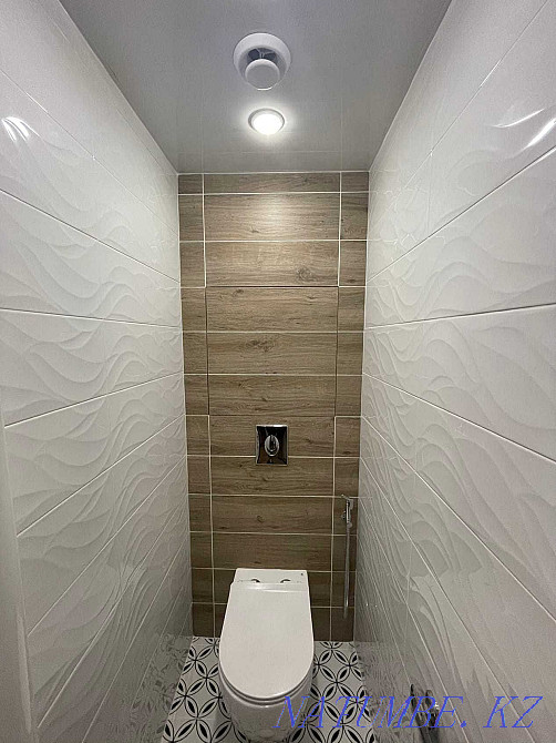 High quality bathroom! Bathroom renovation! Tiler! Kokshetau - photo 6