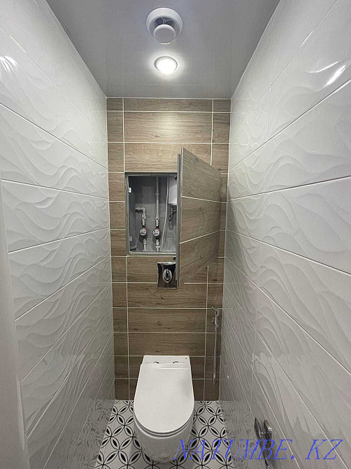 High quality bathroom! Bathroom renovation! Tiler! Kokshetau - photo 7
