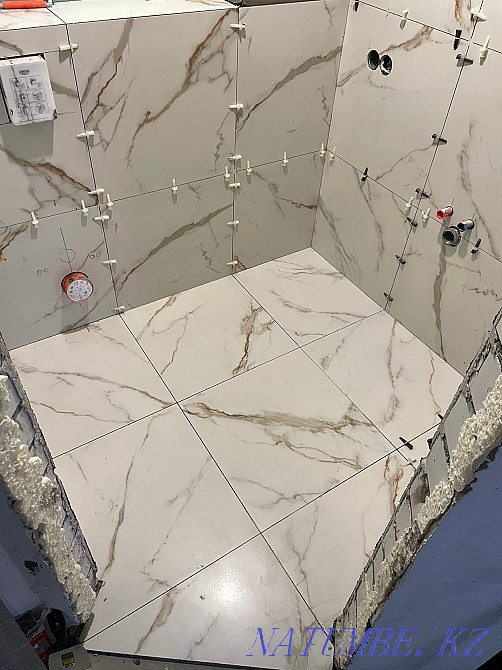 Свободный Кафельщик не курящий не пьющий мантаж 6000 Алматы - изображение 1