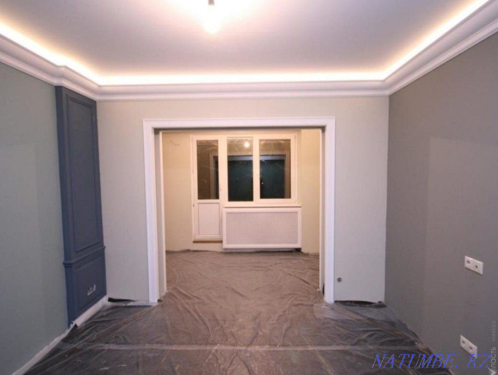Apartment renovation from 16000tg sq/m turnkey Astana - photo 3