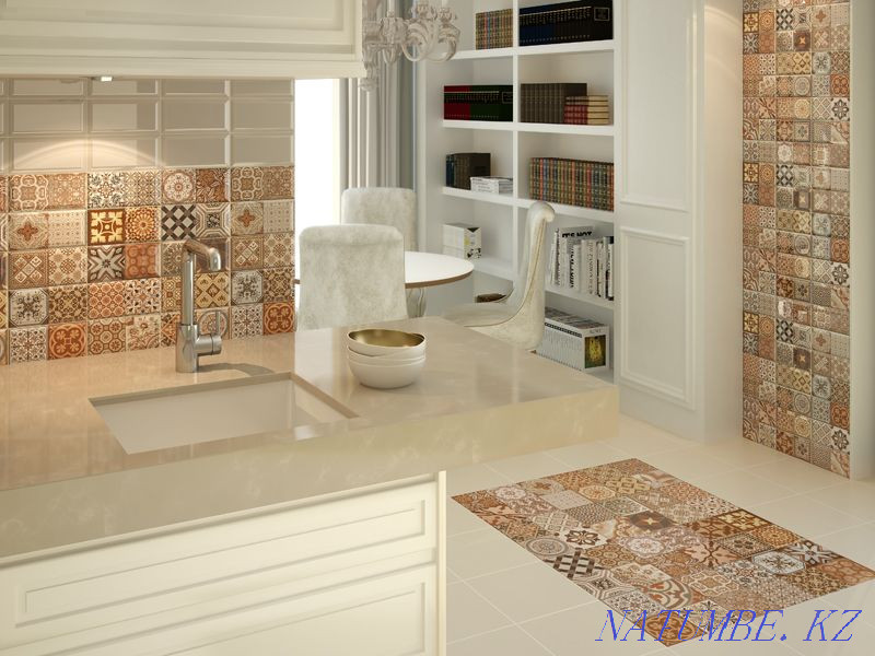 Professional tiler. Work experience 25 years. Almaty - photo 1