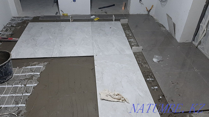 Laying tiles repair finishing Almaty - photo 4