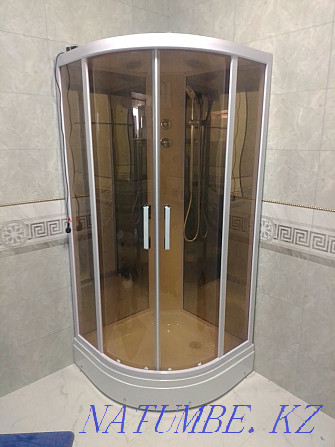 Installation and repair of shower cabins jacuzzi plumbing services Almaty - photo 2