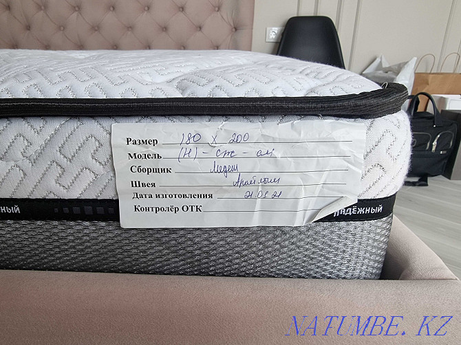 Bed with mattress Almaty - photo 6