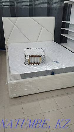 Beds with upholstered headboard in stock and to order! Short production times Astana - photo 3