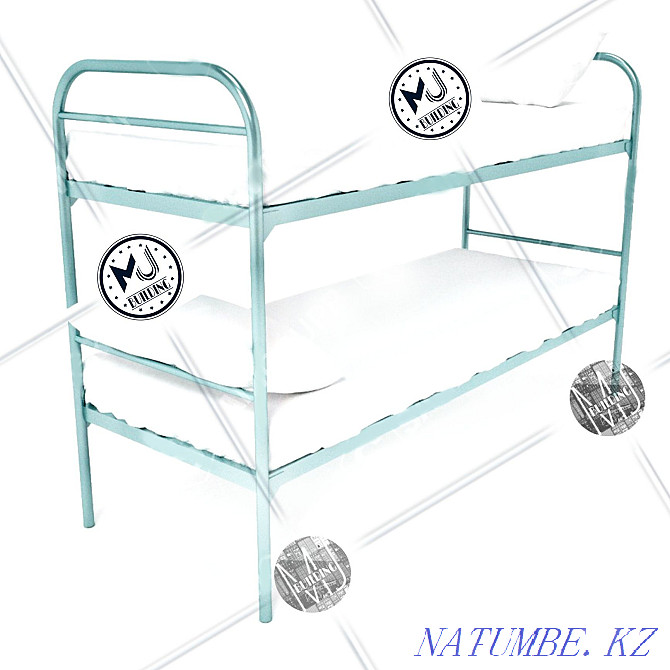 Bed bunk metal army Almaty - photo 1