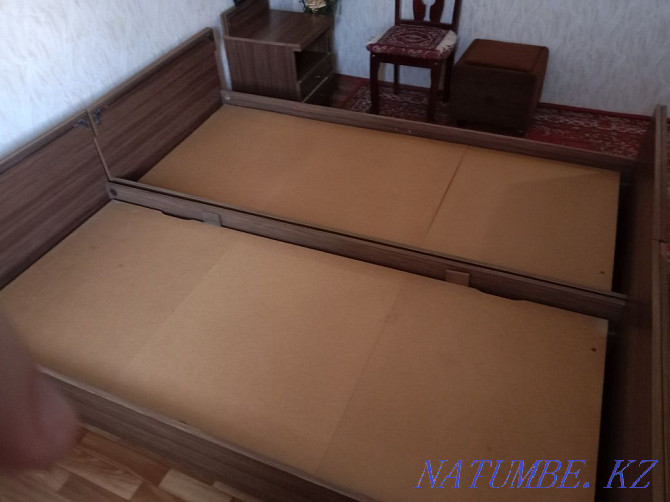 2 single beds for sale with underbed box price for 1 Taraz - photo 1