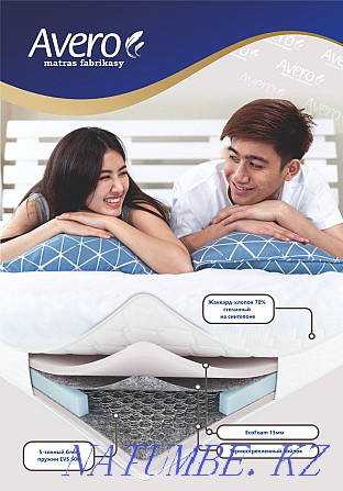 Orthopedic mattresses, beds, mattress covers, pillows Astana - photo 7
