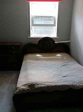 Двуспальная кровать с камодом и 2 тумбамы Большой чаган