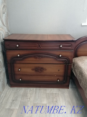 Double bed with chest of drawers and 2 nightstands Большой чаган - photo 3