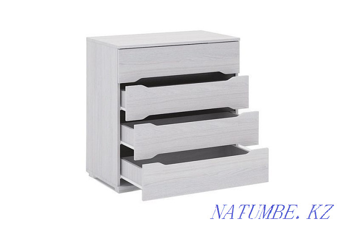 Chest of drawers 4Ya, Valencia collection, Anchor Anchor light, Stand furniture Almaty - photo 2
