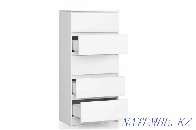 Chest of drawers 5Ya K-60, White, MEBEL SERVICE Pavlodar - photo 2