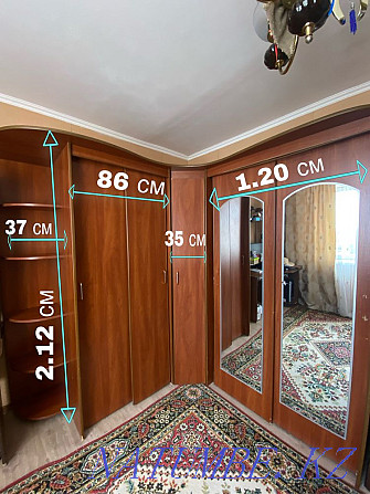 Corner wardrobe in the bedroom Karagandy - photo 1