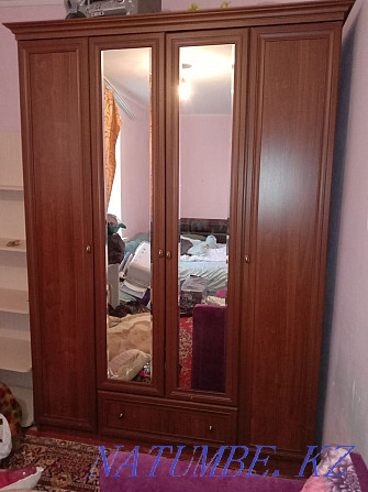 Sell wardrobe, bed with mattress Aqtobe - photo 1
