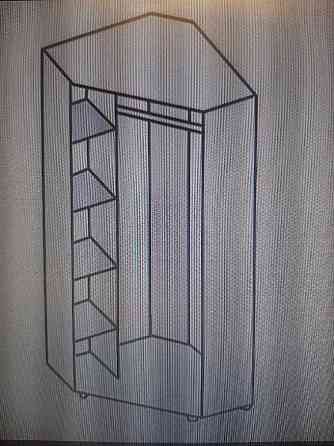 Продам шкаф угловой + шкаф многоцелевой+ полка Astana