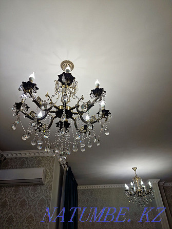 Chandelier 8-arm in excellent condition Astana - photo 4