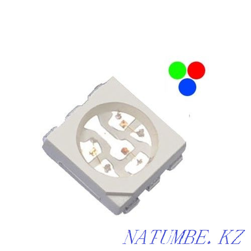 Cупер яркие светодиоды RGB SMD 5050 Караганда - изображение 1