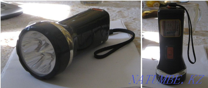 Flashlight LED, almost new - 2000 tenge Almaty - photo 1