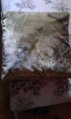 Плед лен покрывало подушки Karagandy