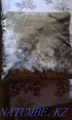 Plaid linen bedspread cushions Karagandy - photo 4