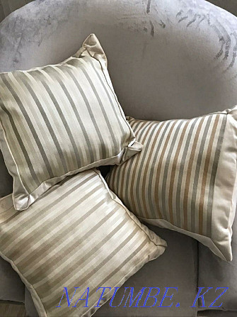 decorative pillows 3 pcs. Aqtobe - photo 2