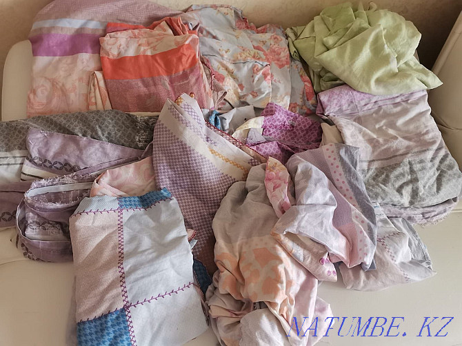 Sell curtains and bed linen, used. Astana - photo 1