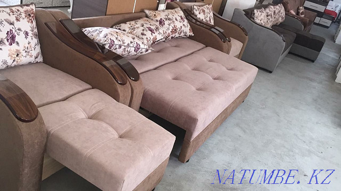 Buy by installments Sofa with two armchairs 0•0•3 GUARANTEE Almaty - photo 4