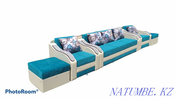 Buy by installments Sofa with two armchairs 0•0•3 GUARANTEE Almaty - photo 8
