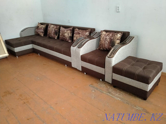 Buy by installments Sofa with two armchairs 0•0•3 GUARANTEE Almaty - photo 7