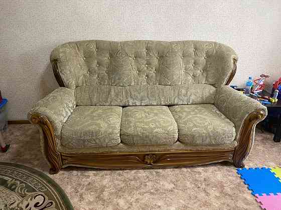Продам диван и кресло Потютьков Бостандык