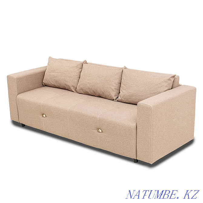 Upholstered furniture Boston beige sofa direct cheap new shipping Astana - photo 1
