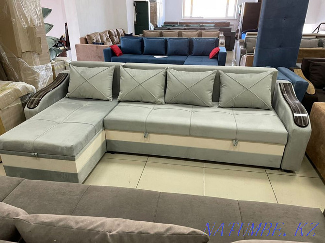 Corner and straight sofas from stock big sale Актас - photo 3