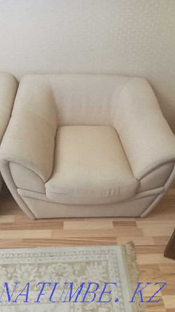 I will sell a soft corner a sofa + an armchair Astana - photo 2