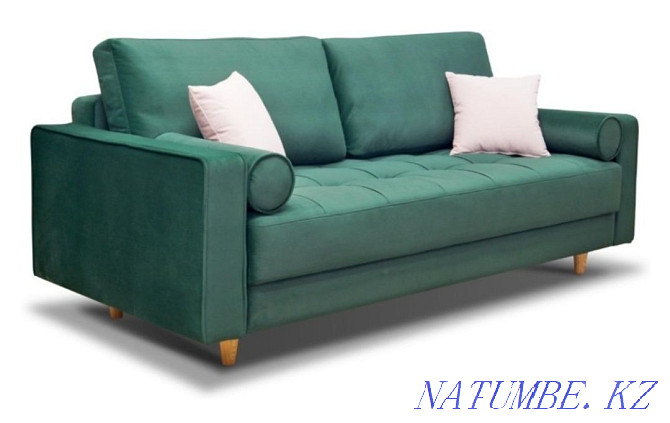 Eurobook sofa, teak tock, upholstered furniture, folding sofa, tact. Astana - photo 3