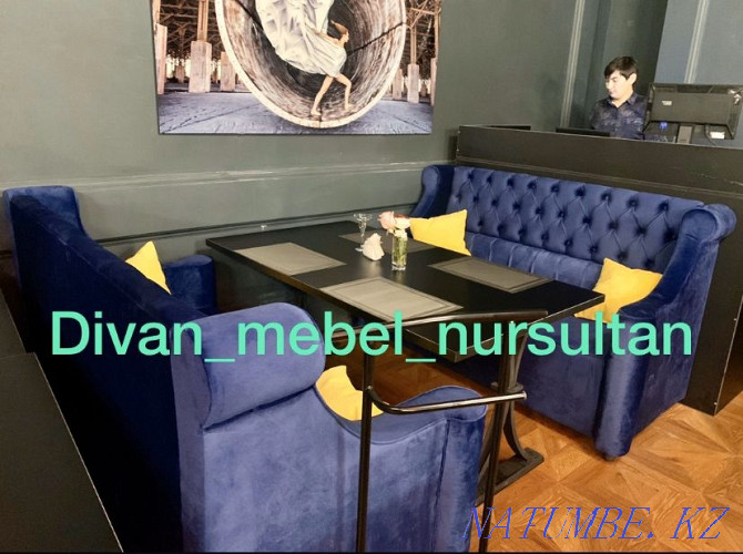 Upholstered furniture for a cafe Astana - photo 1