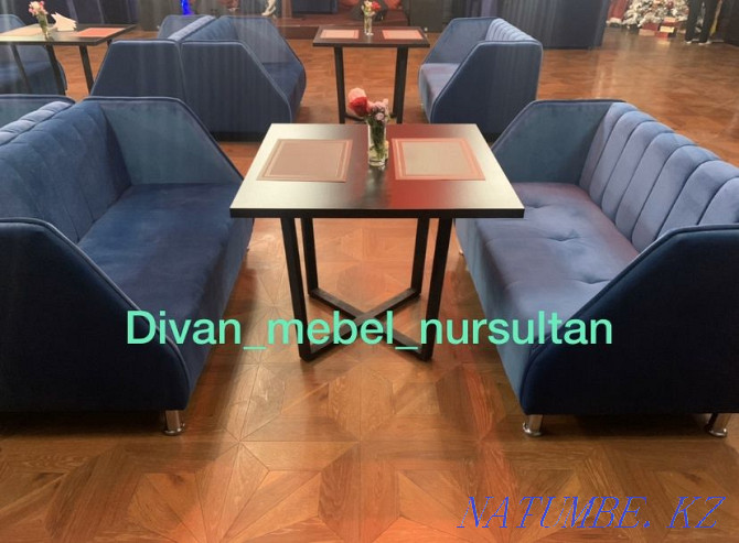 Upholstered furniture for a cafe Astana - photo 4