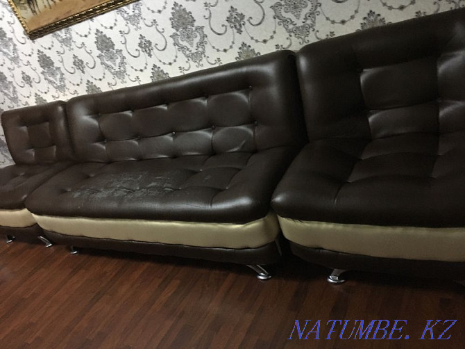Sofa with armchairs Almaty - photo 2
