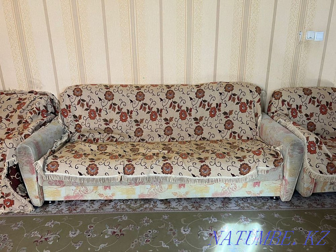 Sofa and 2 chairs for sale Shymkent - photo 2