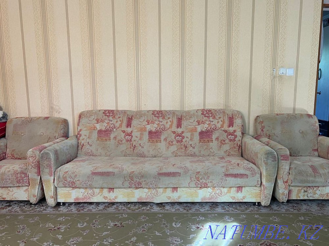 Sofa and 2 chairs for sale Shymkent - photo 3