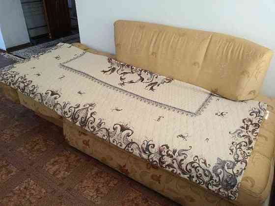 Продам мягкий уголок (мини диван-кровать) б/у в отличном состоянии Актобе